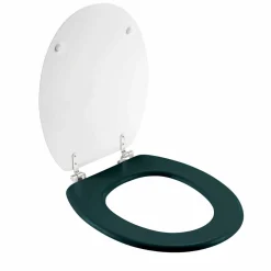 Abattant WC bois (37 x 46 cm) Ginkoblue Bleu