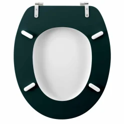 Abattant WC bois (37 x 46 cm) Ginkoblue Bleu