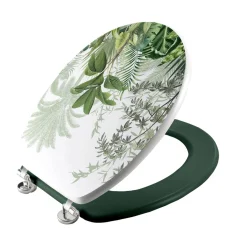 Abattant WC bois (37 x 46 cm) Vagabonde Vert