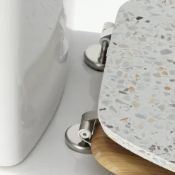 Abattant WC 18 pouces façon Terrazzo
