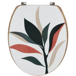 Abattant WC 18 pouces MDF Bucolique Multicolore