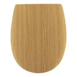 Abattant WC 18 pouces MDF Façon Chêne Beige