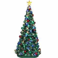 Accessoire Lemax (H24 cm) Sapin de Noël illuminé
