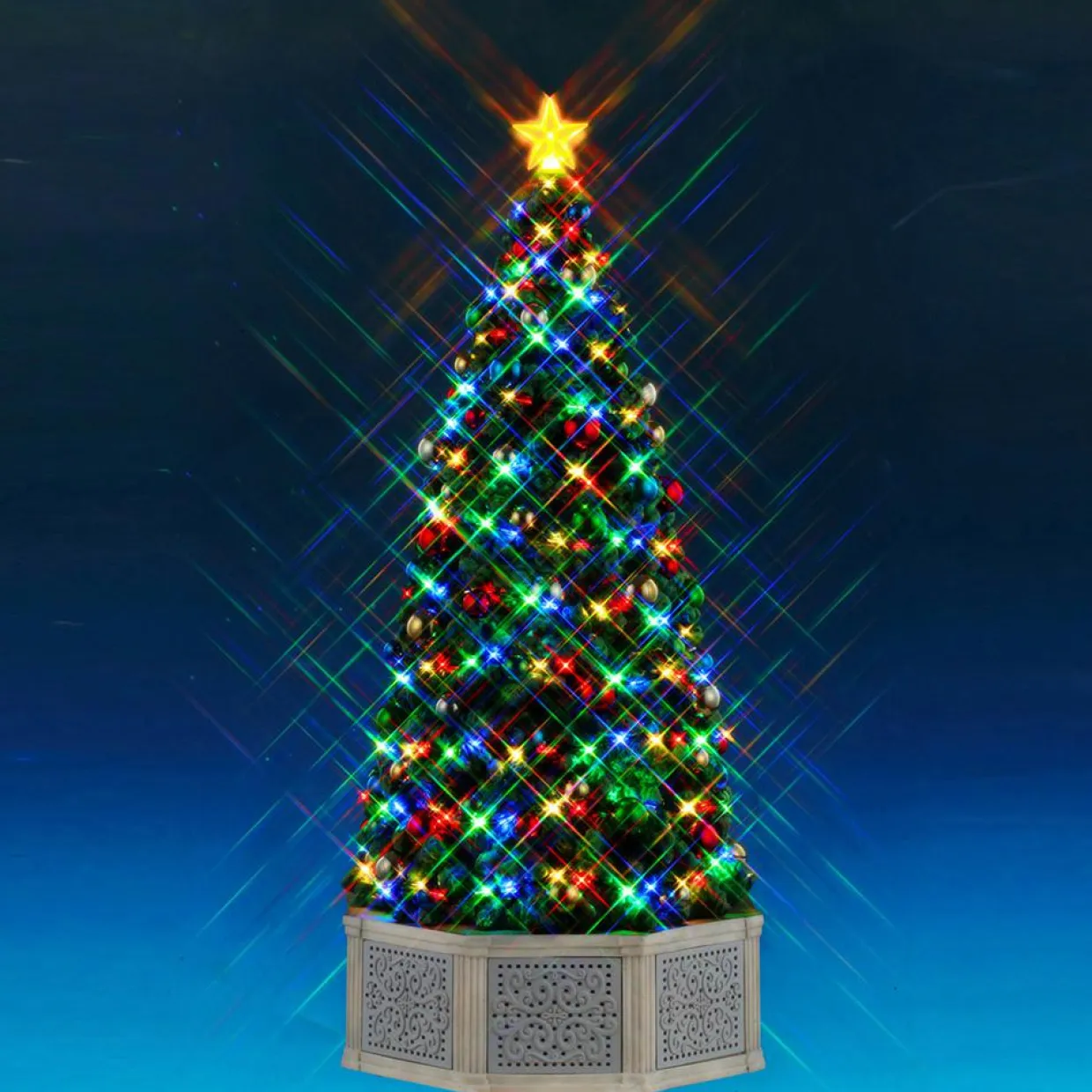 Accessoire Lemax lumineux et musical (H39 cm) Sapin de Noël Bluetooth