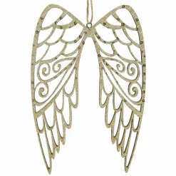 Ailes d'ange à suspendre (H18 cm) Alia Or