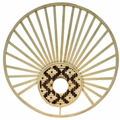 Applique murale en bambou (D50 cm) Lagunee Naturel