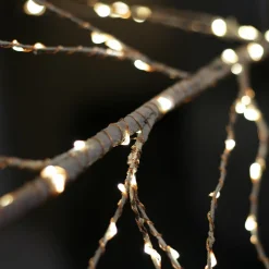 Arbre lumineux 750 LED (H220 cm) Bouleau Blanc chaud