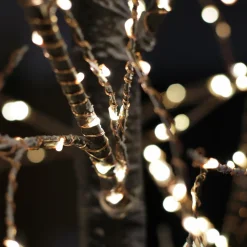 Arbre lumineux 750 LED (H220 cm) Bouleau Blanc chaud