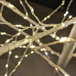 Arbre lumineux 600 LED (H180 cm) Bouleau Lucidum Blanc chaud