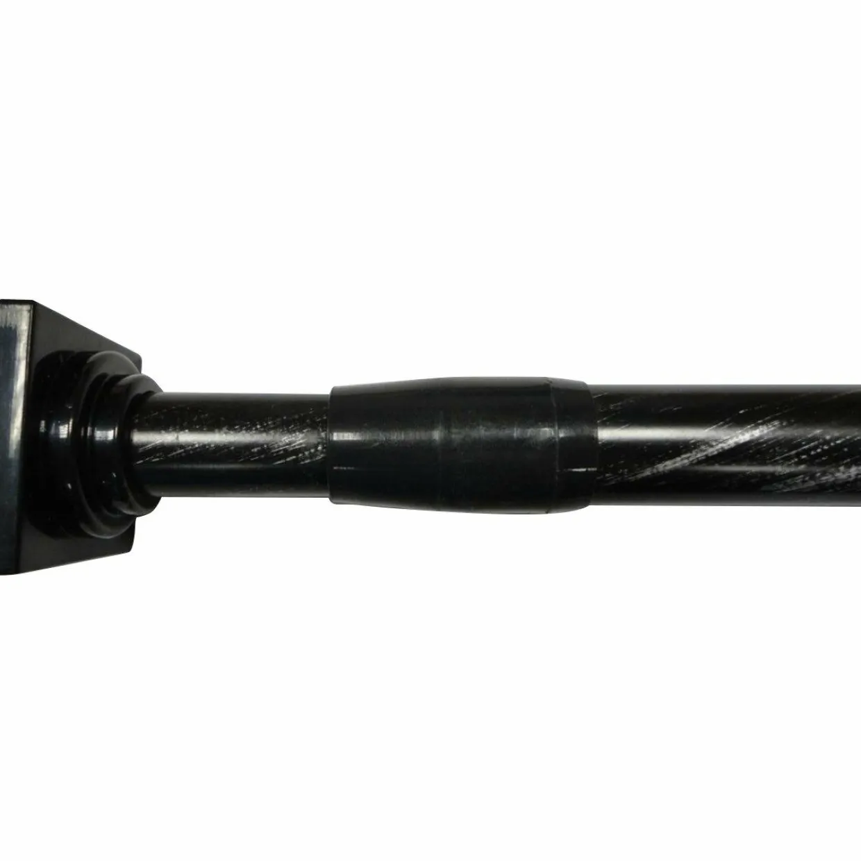 Barre autobloquante (L110 à 200 cm) Carré Noir