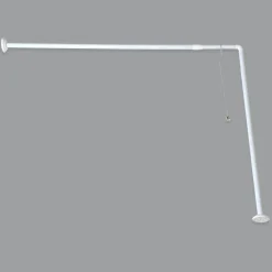 Barre d'angle pour baignoire extensible