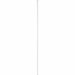 Barre de rideau de douche autobloquante (de 105 à 250 cm) Blanc