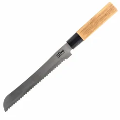 Bloc de 5 couteaux bambou Naturel