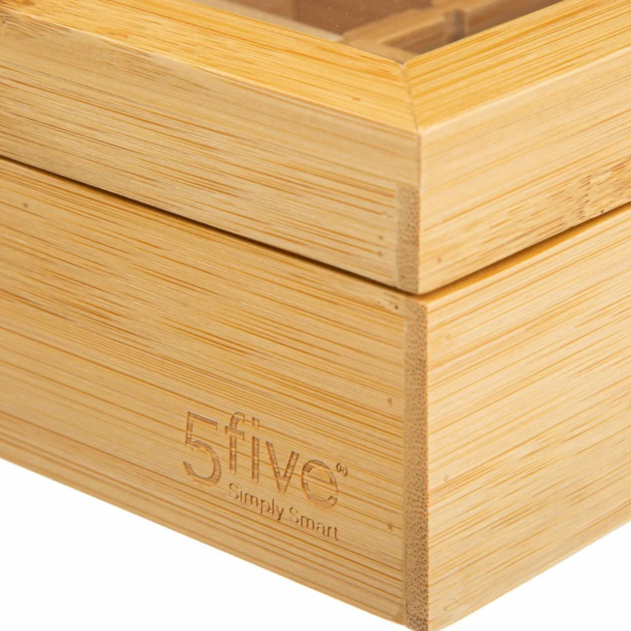Boite de 12 compartiments amovibles (23 x 28 cm) Bambou Siao