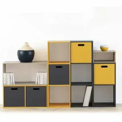 Boite de rangement (31 x 31 x 31 cm) Mano Blanche