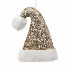 Bonnet de Noël (H15 cm) Magique Or