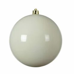 Boule de Noël (D200 mm) Alpine Blanc laine