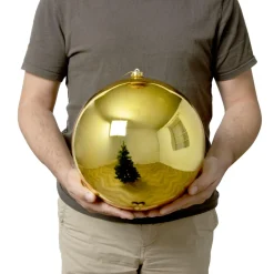 Boule de Noël (D250 mm) New Alpine Or