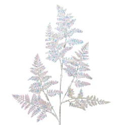 Branche de feuille (H69 cm) Fougère Royale Irisée