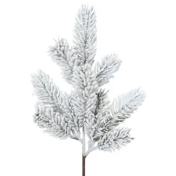 Branche de sapin (35 cm) Santa Vert enneigé