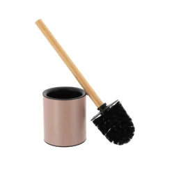 Brosse WC métal Purebamboo Cappuccino