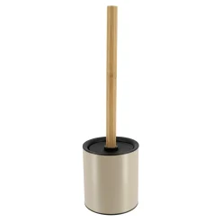 Brosse WC métal Purebamboo Taupe