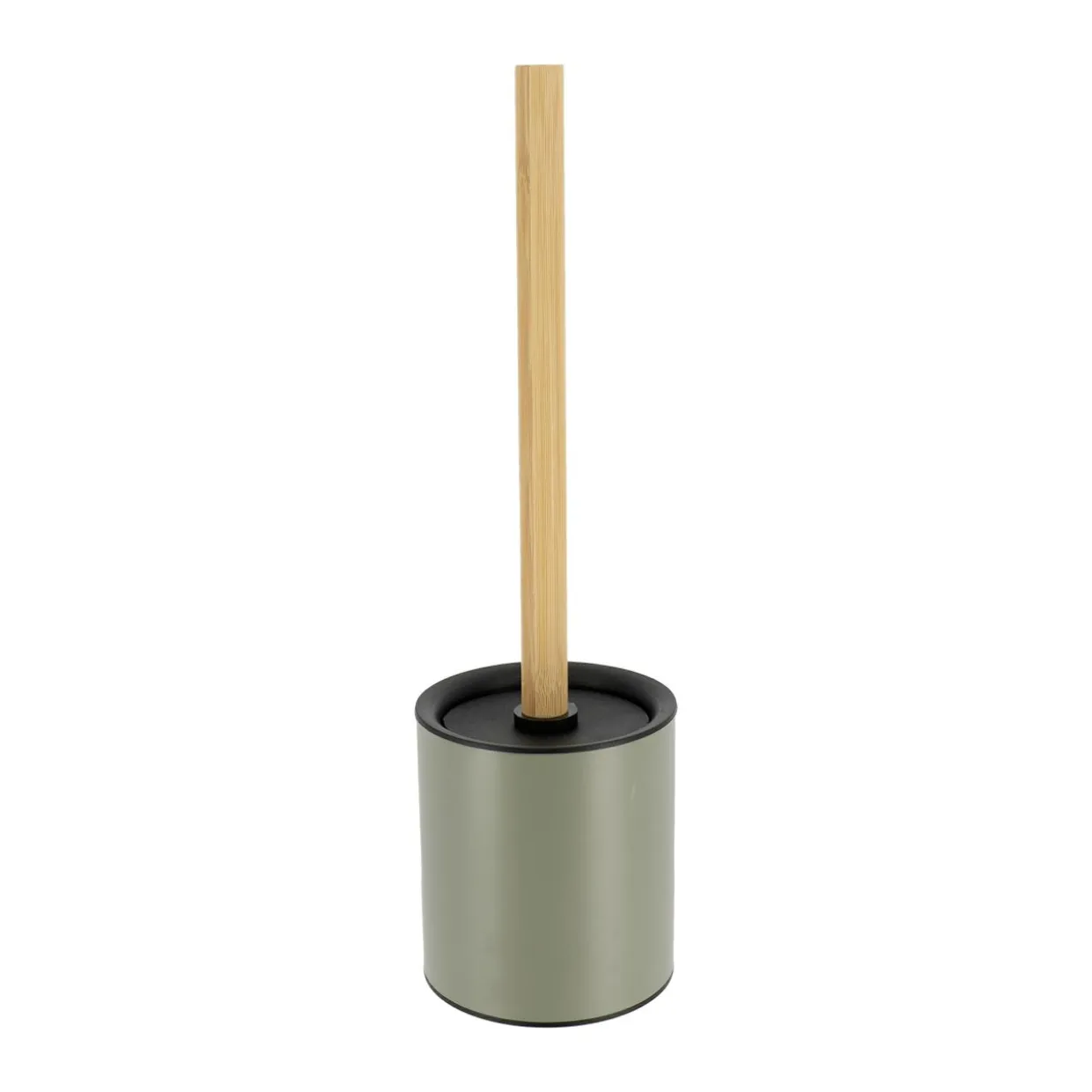 Brosse WC métal Purebamboo Vert kaki