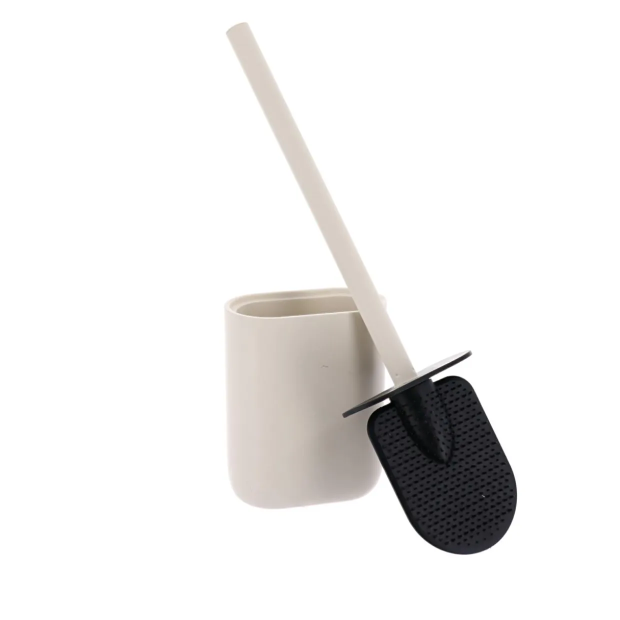 Brosse WC ovale Japandi Beige