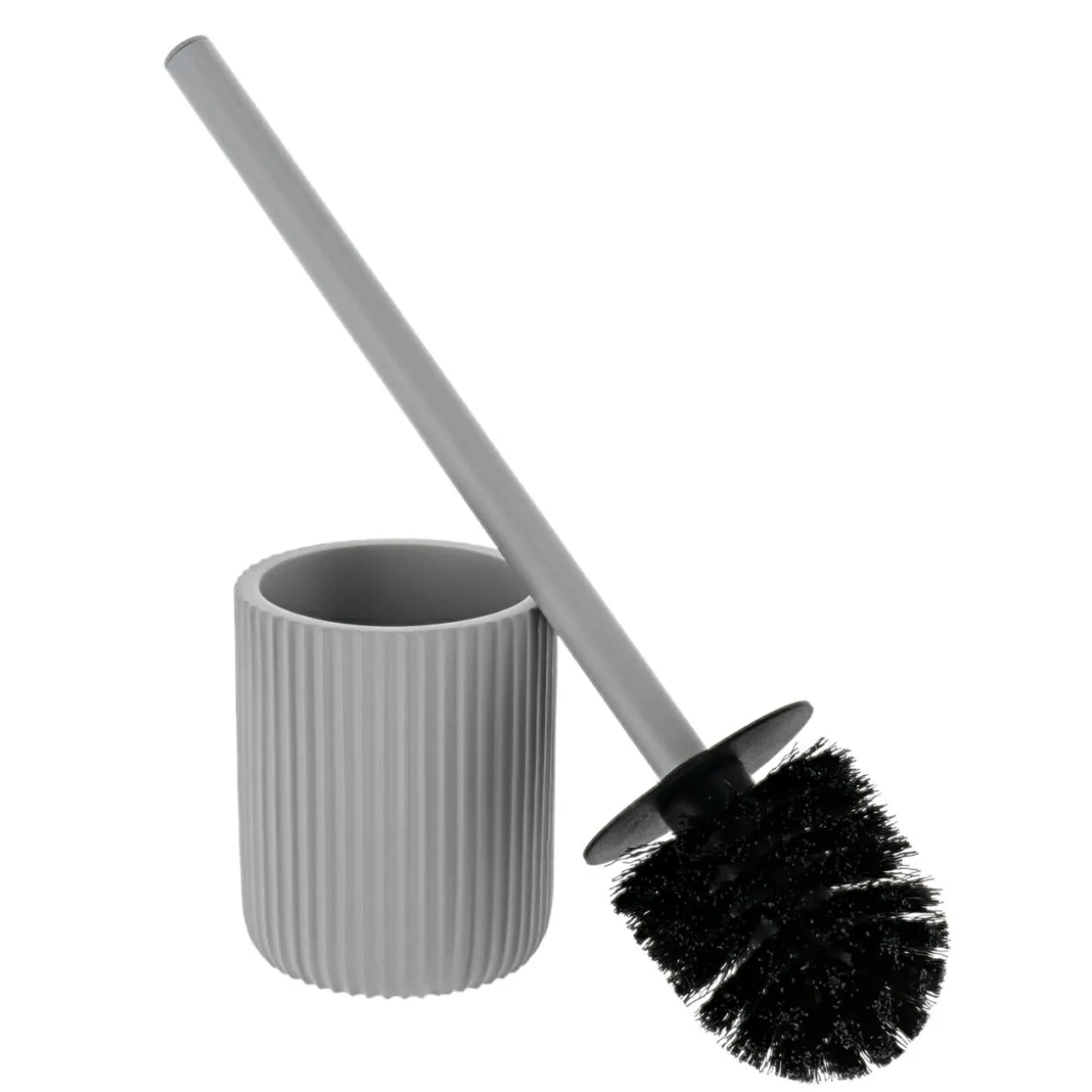 Brosse WC Timeless Strié Gris clair