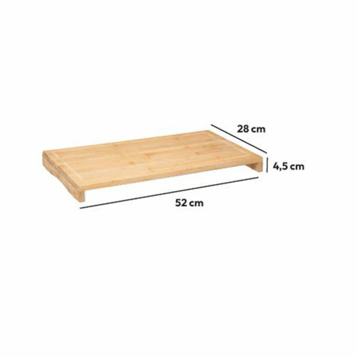 Cache plaques de cuisson (52 x 28 cm) Siao Naturel