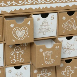 Calendrier de l'Avent à remplir Maison Pain d'épices
