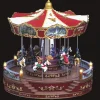 Carrousel lumineux, animé et musical Carrousel de fête foraine
