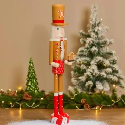 Casse-noisette en bois (H106 cm) Georges adore les sucres d'orges