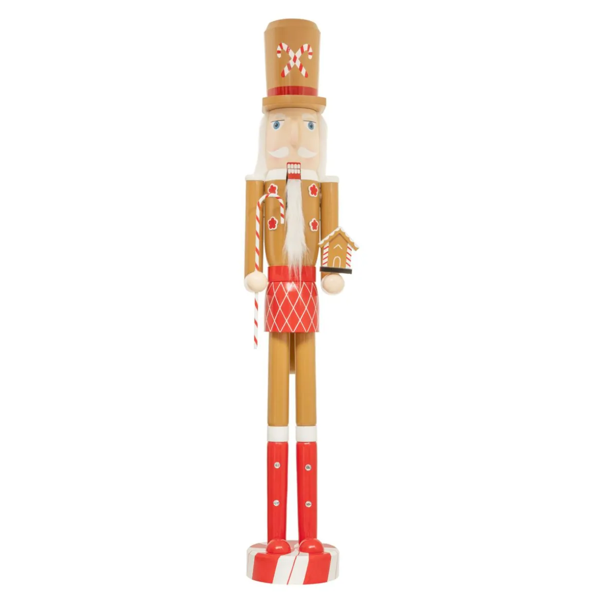 Casse-noisette en bois (H106 cm) Georges adore les sucres d'orges