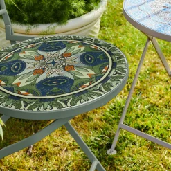 Chaise de bistrot pliable Cancùn Vert sauge