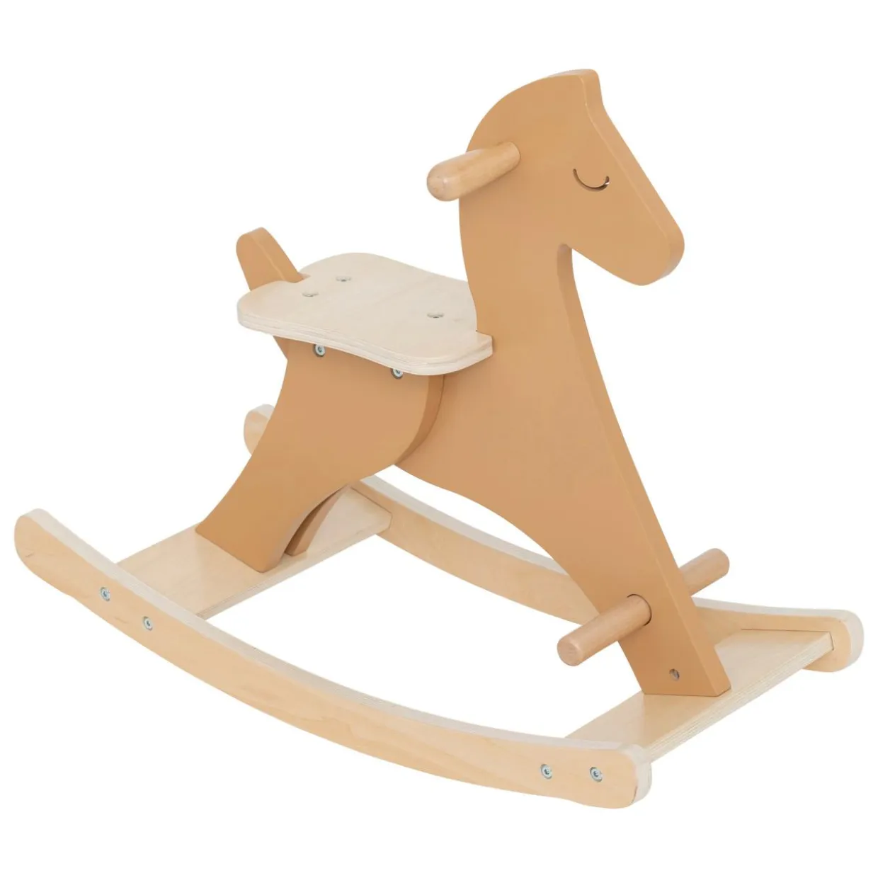 Cheval à bascule bois (H54,5 cm) Dada Marron