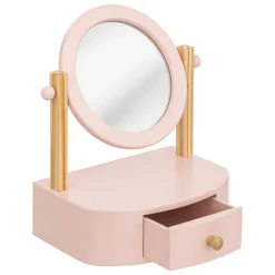 Coiffeuse à poser enfant bois (H28 cm) Louna Rose