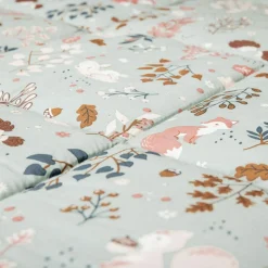 Couette imprimée enfant et sa taie d'oreiller (140 x 200 cm) Tamia Multicolore