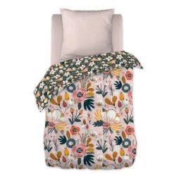 Couette imprimée enfant (140 x 200 cm) Champetre Multicolore