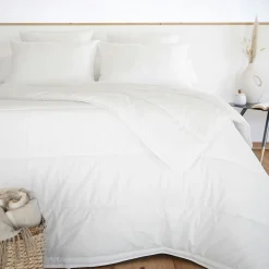 Couette tempérée coton anti acarien (140 x 200 cm) Celeste Blanche