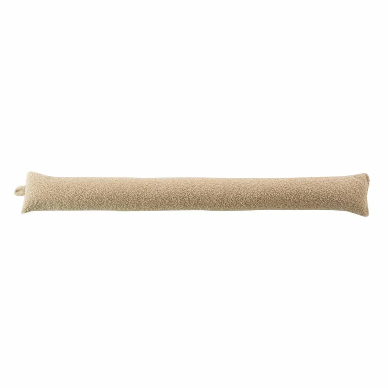 Coussin bas de porte bouclette (80 x 10 cm) Wooly Beige