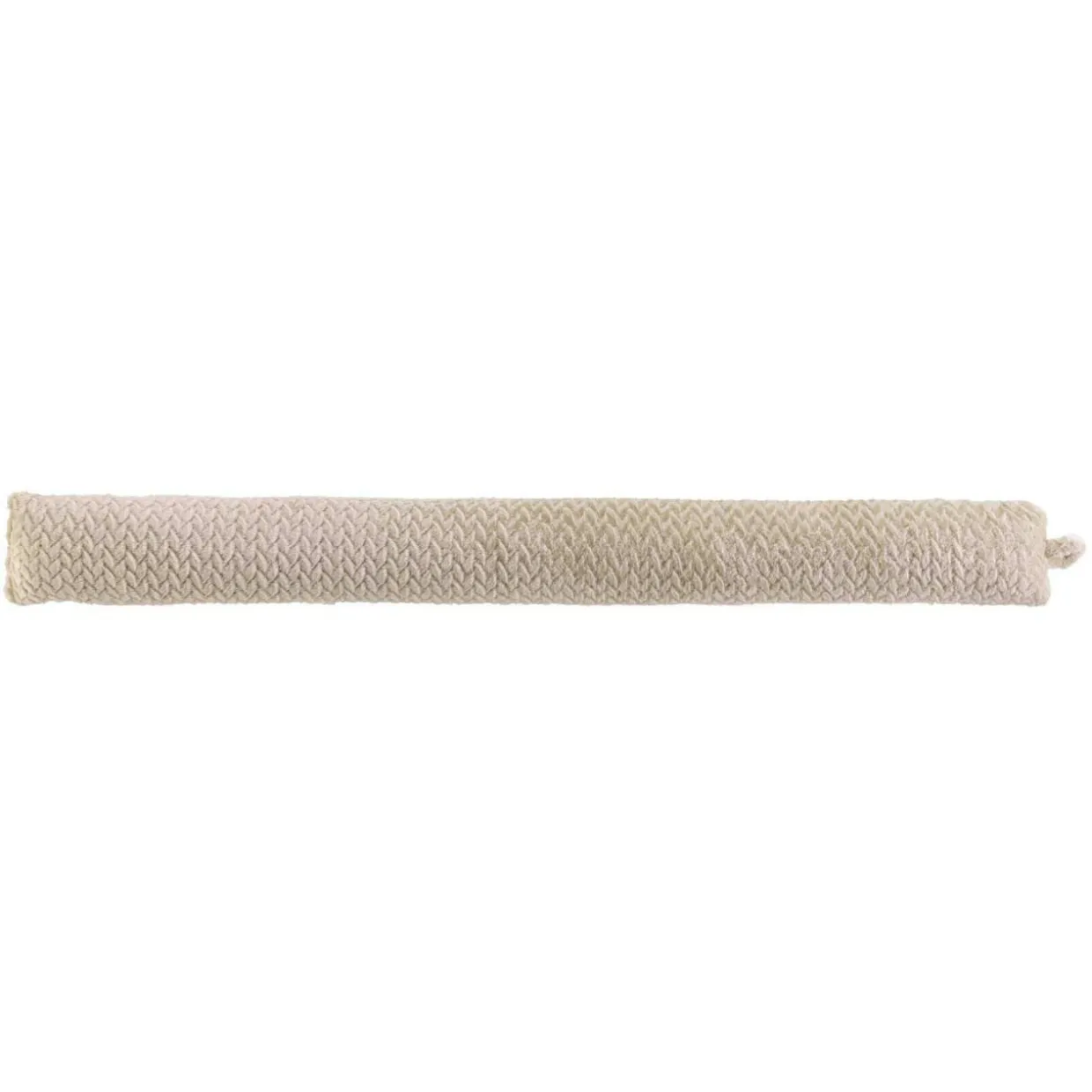 Coussin bas de porte flanelle (80 x 10 cm) Flanela Beige