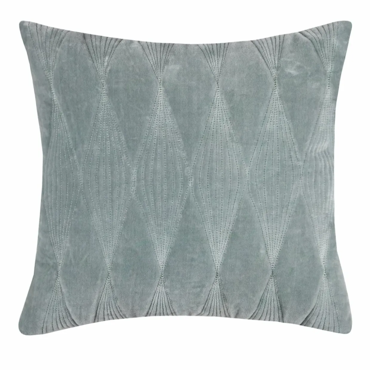 Coussin carré (40 cm) Naomie Vert jade