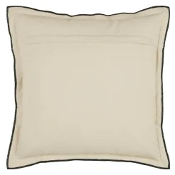 Coussin carré coton (45 x 45 cm) Helios Ecru