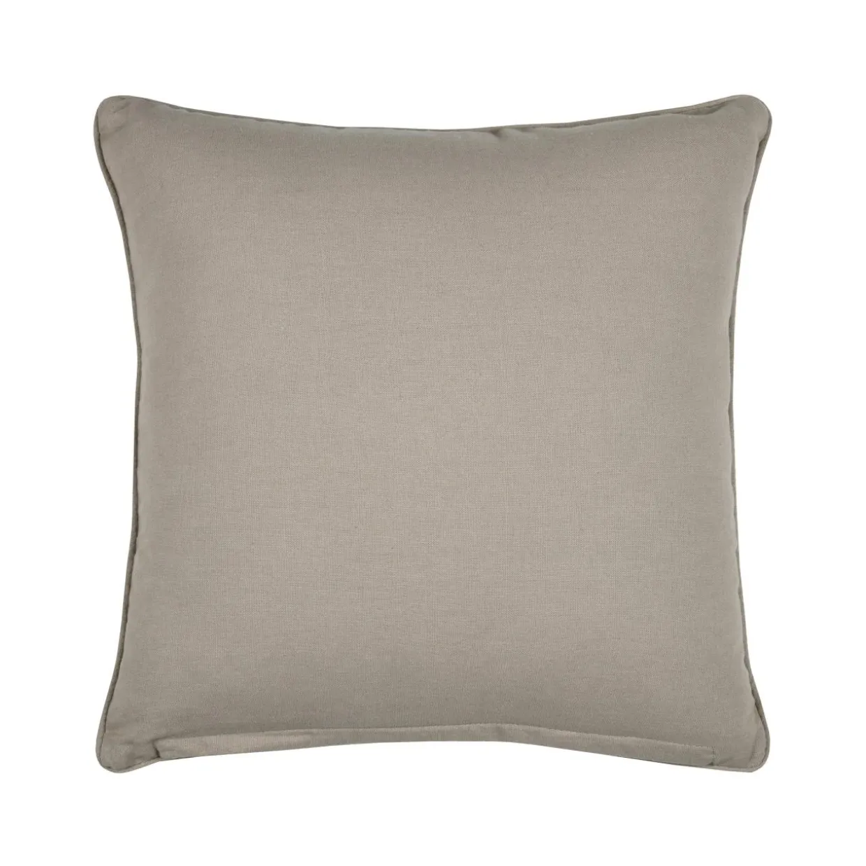 Coussin carré coton (40 x 40 cm) Hemera Taupe