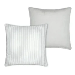 Coussin carré coton (50 x 50 cm) Joséphine Gris
