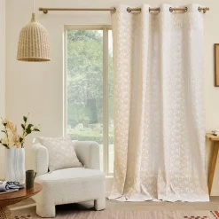 Coussin carré coton (45 x 45 cm) Saharis Beige