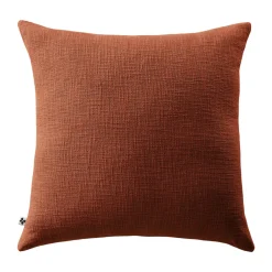 Coussin carré coton (60 x 60 cm) Sixtine Terracotta