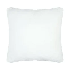 Coussin carré fausse fourrure (45 x 45 cm) Wildforest Marron