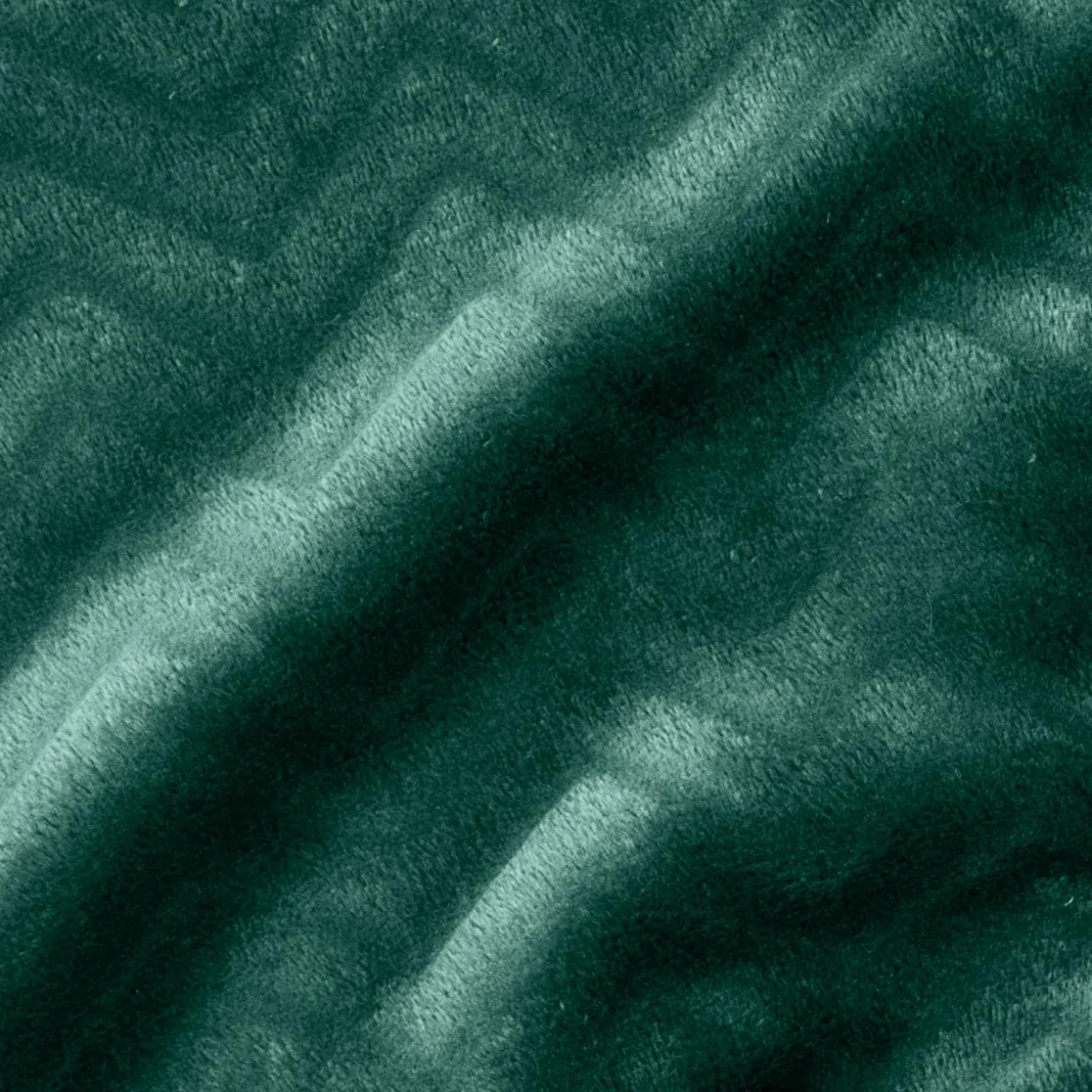 Coussin carré flanelle (45 x 45 cm) Zag Vert